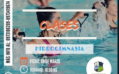 Preparan clases de hidrogimnasia