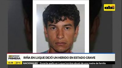 Riña en Luque dejó un herido en estado grave - ABC Noticias - ABC Color
