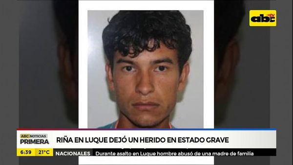 Riña en Luque dejó un herido en estado grave - ABC Noticias - ABC Color