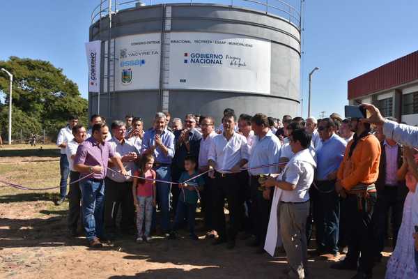 Caaguazú: Inauguran planta de agua potable por valor de US$ 2 millones