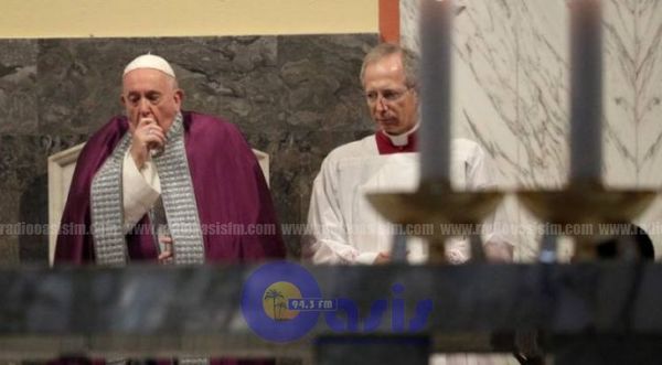 El papa dio negativo a una prueba de coronavirus