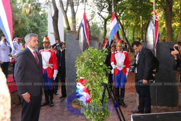 Conmemoran en sesquicentenario de la epopeya nacional en Cerro Corá