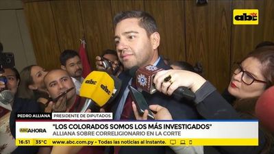 “Los colorados somos los más investigados” - ABC Noticias - ABC Color