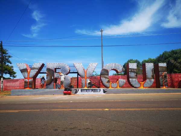 Ybycuí recibe a sus visitantes con nuevo diseño de letras corpóreas que representa su identidad | .::Agencia IP::.
