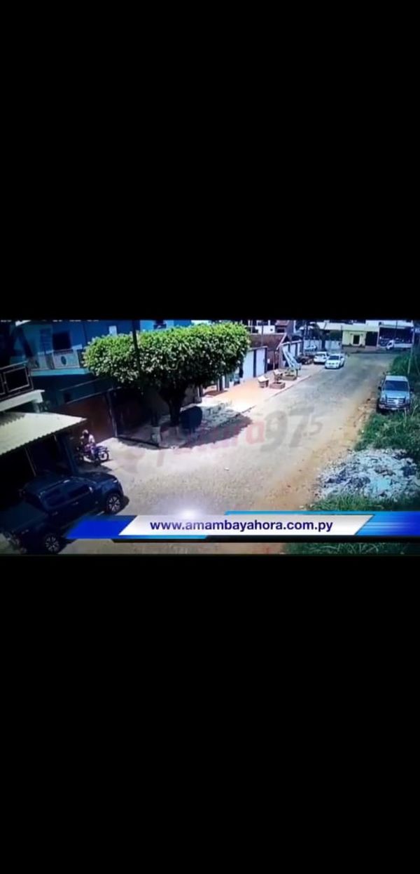 Cámaras captan momento del atentado que sufrió “Conejo”