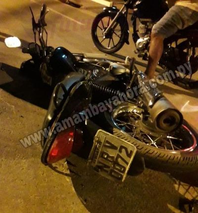 Motociclista muere tras chocar contra una patrullera en Bella Vista