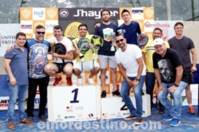 Con alto nivel de competencia se desarrolló Torneo de Primera Profesional de Pádel en el Club Social Amambay