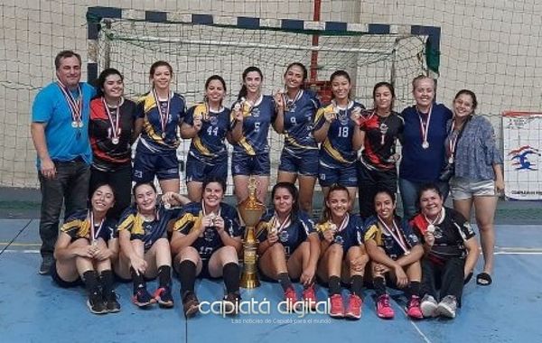 Capiatá es campeón del Clausura 2019 en handball femenino