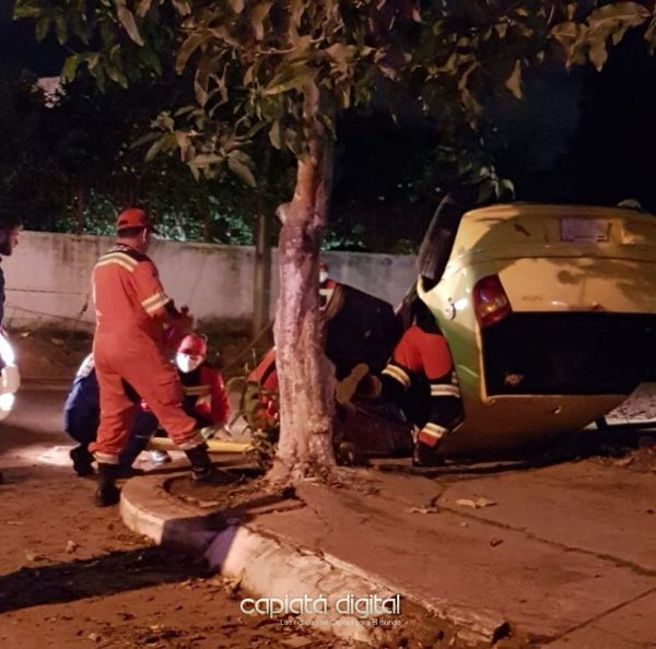 Vuelco fatal sobre López Godoy