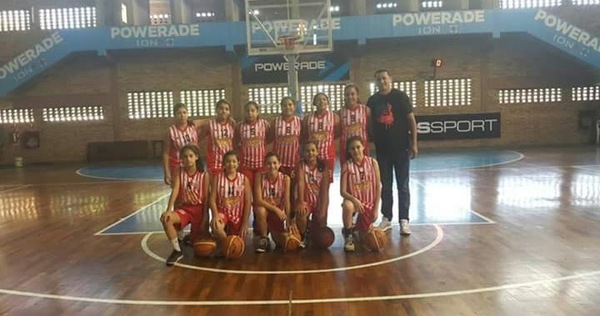 Básquetbol femenino: las Rayaditas Sub 14 buscarán el título