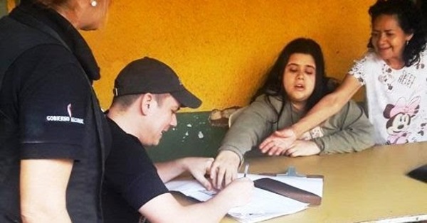Se inició el censo a personas con discapacidades diferentes