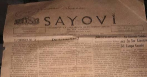 El periodismo sanlorenzano de ayer