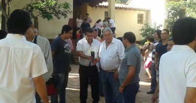 Albino Ferrer en Saturio Ríos