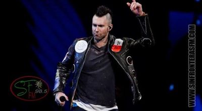 Adam Levine se marcha enojado de Viña del Mar: