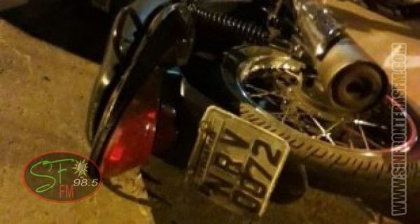 A alta velocidad, sin casco, brasileño atropella lomada y choca  contra patrullera, falleciendo en el acto