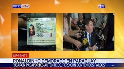 Cédula de Ronaldinho debió ser expedida hace 30 años, estiman