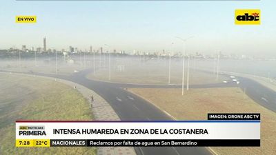 Intensa humareda en zona de la Costanera - ABC Noticias - ABC Color