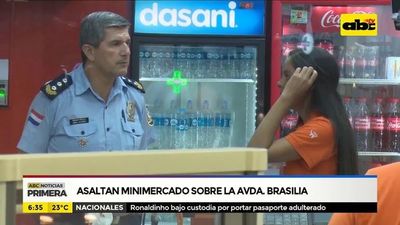 Asaltan minimercado sobre la Avenida Brasilia - ABC Noticias - ABC Color