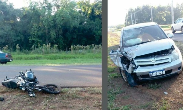 Motociclista pierde la vida en accidente sobre la ruta Graneros del Sur - ADN Paraguayo