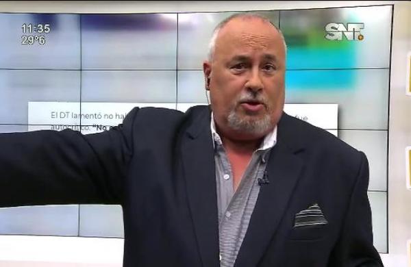 Monólogo de Javier Sosa Briganti en el SNT Deportes - SNT
