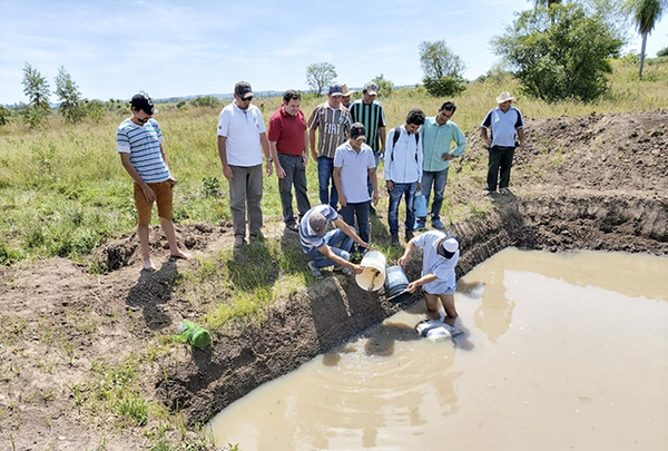 Impulsan proyecto de producción piscícola en comunidades de Cordillera | .::Agencia IP::.