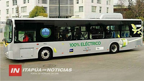 ENCARNACIÓN SERÍA LA PRIMERA CIUDAD CON BUSES ELÉCTRICOS DEL PAÍS