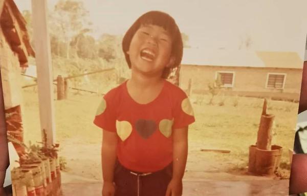 Yolanda mostró su infancia en fotos