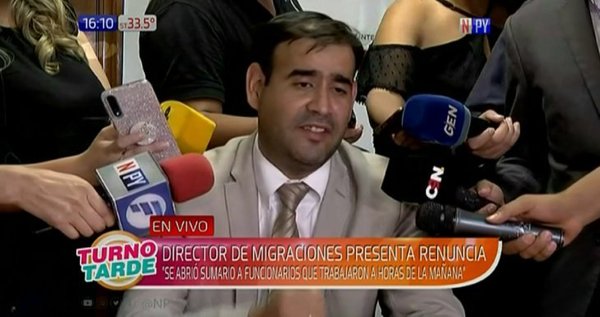Penayo: “renuncio porque el Ministro del Interior no me da su apoyo”
