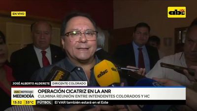Operación cicatriz en la ANR - ABC Noticias - ABC Color