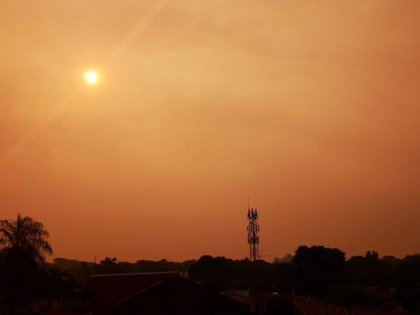 Humareda cubre Asunción y ciudades aledañas por incendios - ADN Paraguayo