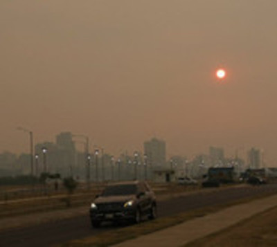 Densa bruma en Asunción  - Paraguay.com
