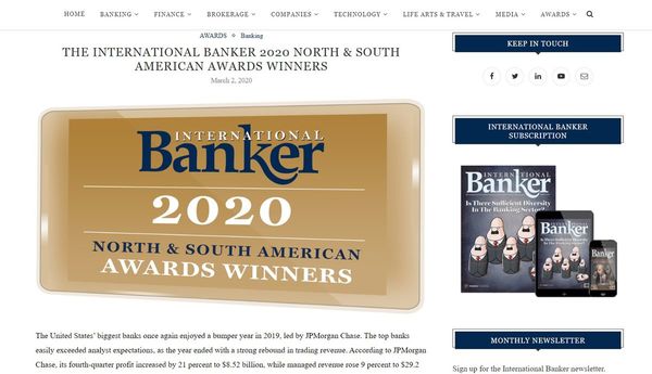 Revista financiera internacional reconoce al Banco Basa y a su presidente