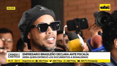 Ronaldinho usó pasaporte con contenido falso - Crimen y castigo - ABC Color