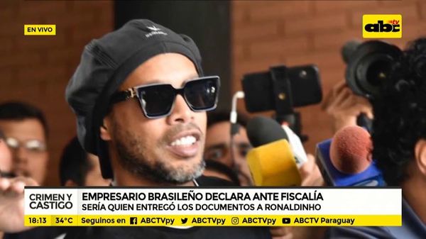 Ronaldinho usó pasaporte con contenido falso - Crimen y castigo - ABC Color