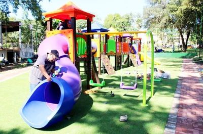 Anuncian inauguración de parque infantil inclusivo - Interior - ABC Color