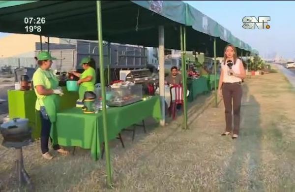 Realizan feria Granjera a pesar de la humareda - SNT