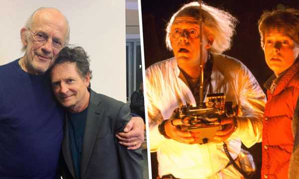 El reencuentro de Doc y Marty de “Back To The Future”