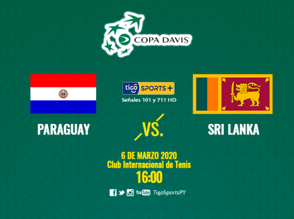 Paraguay inicia el Play Off ante Sri Lanka
