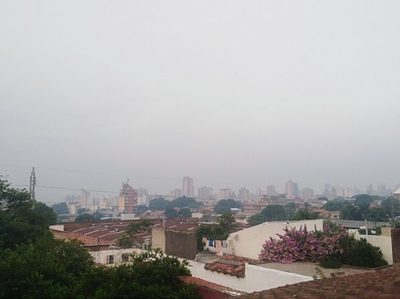 Incendios forestales en el sur provocaron concentración de aire contaminado en Asunción