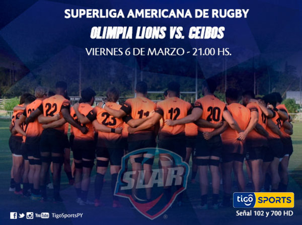Olimpia Lions debuta en la Superliga Americana de Rugby