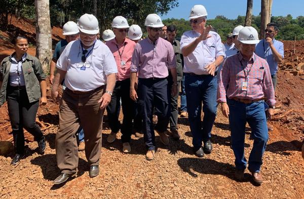 Presidente verificó avances del segundo puente con Brasil | .::Agencia IP::.