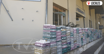Se aproxima la Semana Santa y en la Aduana destruyeron 29 mil huevos