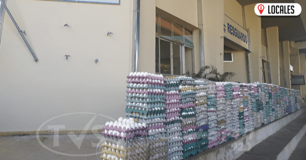 Se aproxima la Semana Santa y en la Aduana destruyeron 29 mil huevos
