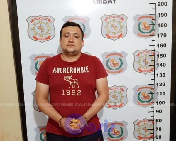 Hombre detenido en residencia de Concejal Departamental tenía frondosos antecedentes