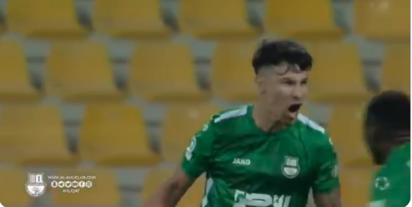 Hernán Pérez hizo un golazo en la 'Liga de las estrellas'