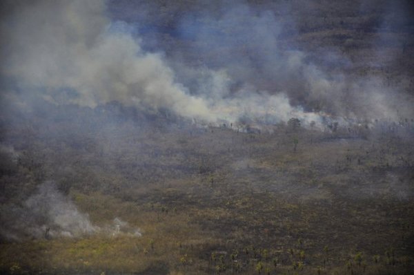 Los 345 focos de fuego en el país, el aire irrespirable de Asunción y Central y el SOS para mitigar la pesadez - ADN Paraguayo