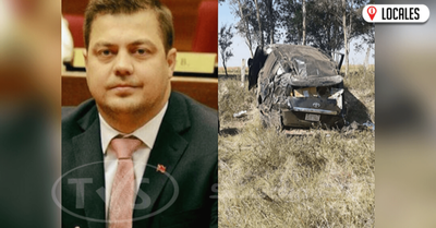 “Desgracia con suerte” el Diputado Soroka no sufrió lesiones en el accidente