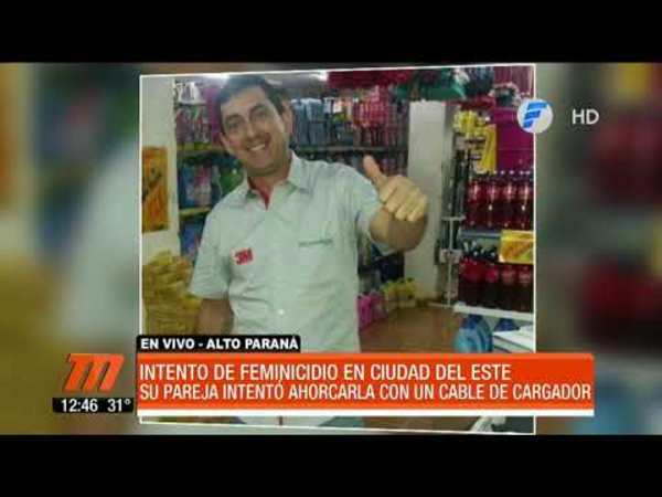Intento de feminicidio en Ciudad del Este