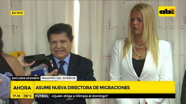 Asume nueva directora de Migraciones - ABC Noticias - ABC Color