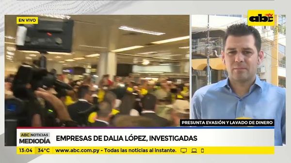 Empresas de Dalia López investigadas - ABC Noticias - ABC Color